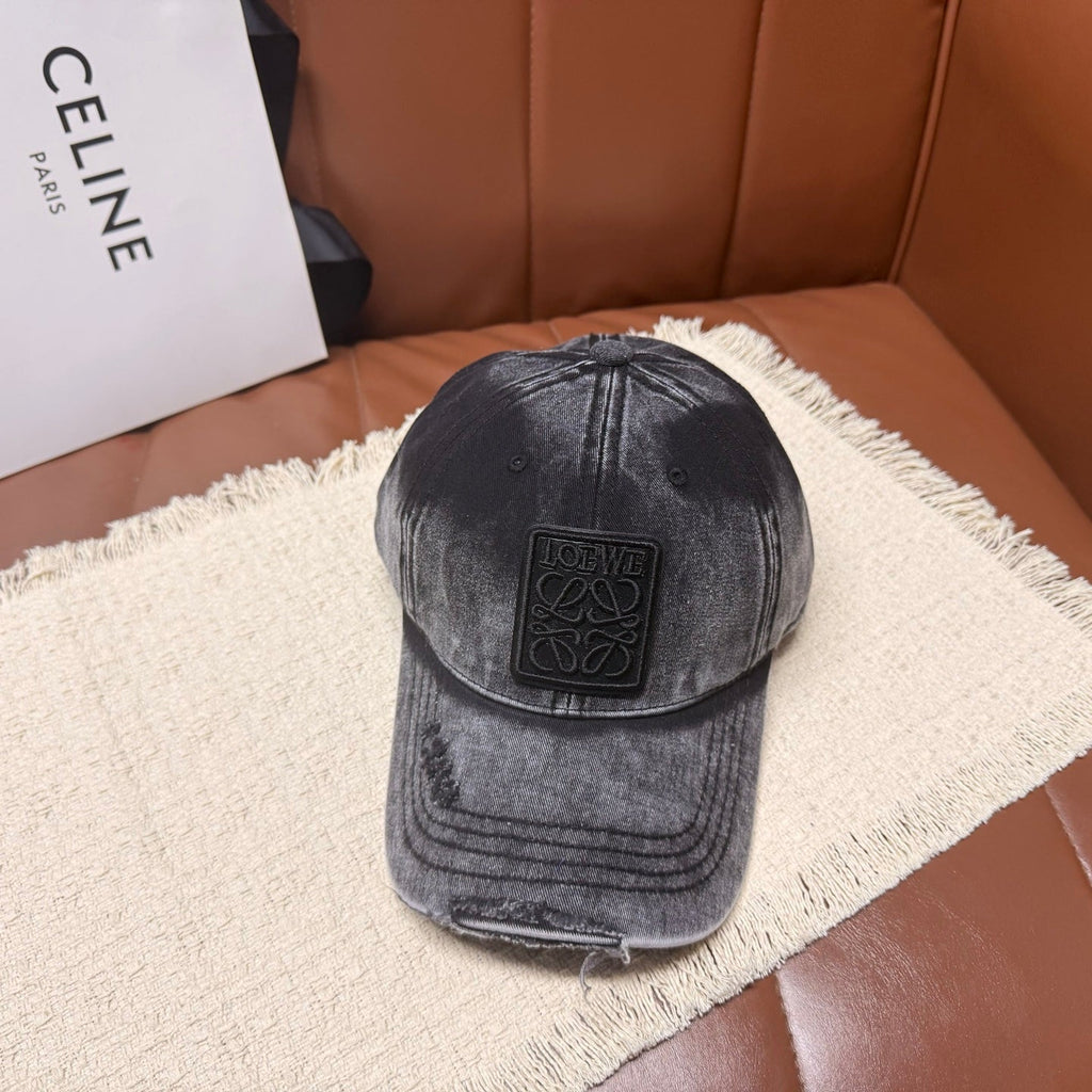 LV Washed Baseball Cap Details Baseball Cap