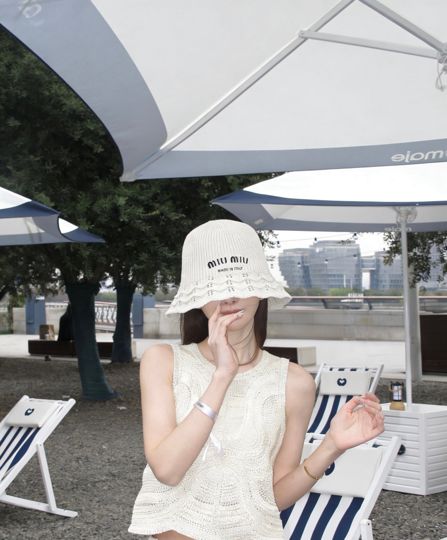 Miumiu Sweet, Knitted, Basin Hat