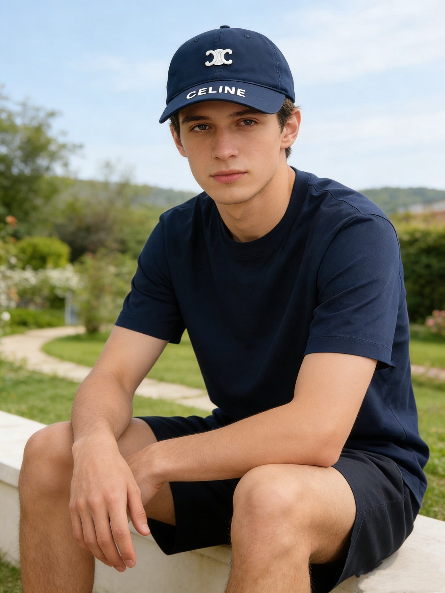 CELINE Baseball Cap in Dopamine Color Scheme