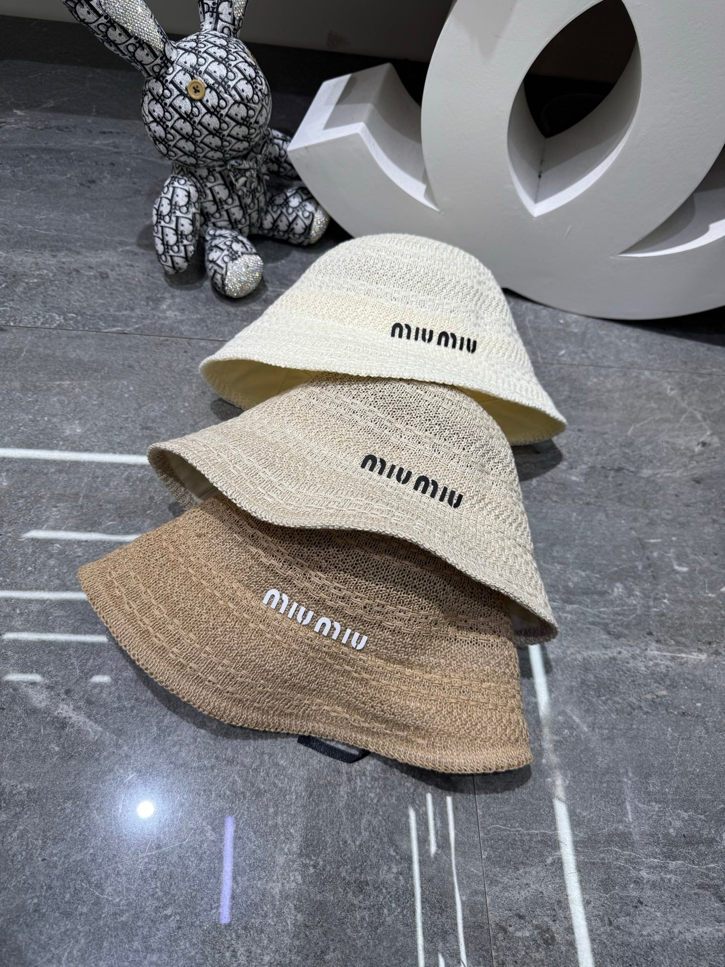 Miumiu Knitted Fisherman Hat