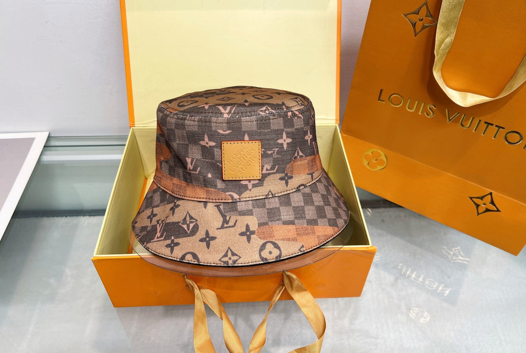 LV Double-sided Camouflage Fisherman Hat